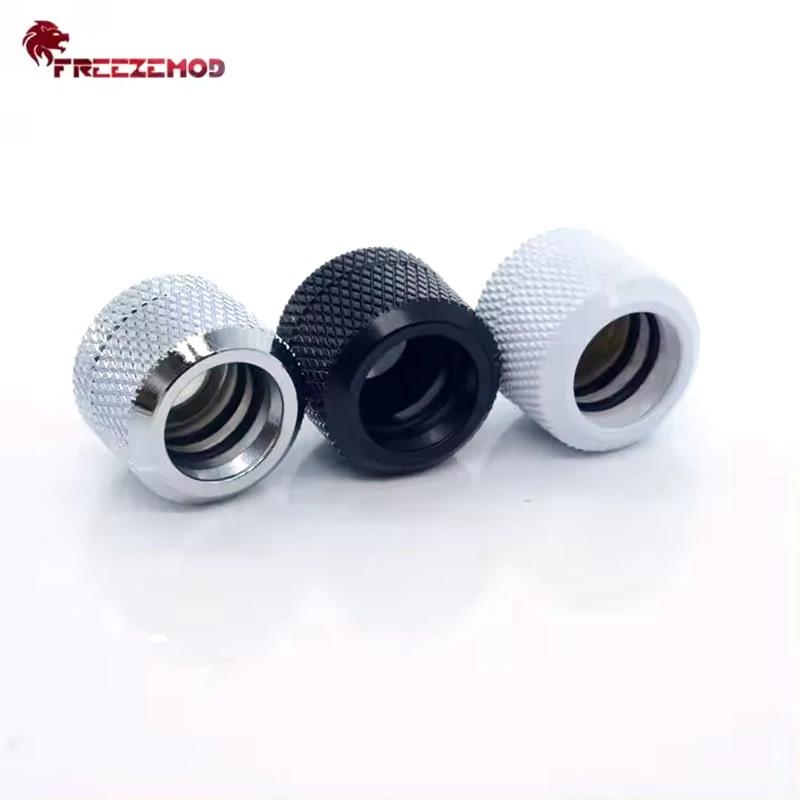 FREEZEMOD OD14 Hard Tube Quick Connect Adapter, G1/4 Thread Fitting with Triple Ring Seal For PC Water Cooling Build