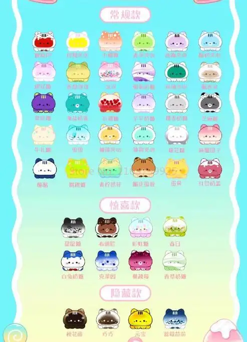 Genuino fragola Mousseta Polpo Meow Meow Candy Series Borsa cieca Cartoon Octopus Meow Meow Dolce e carino Scatola misteriosa Regali