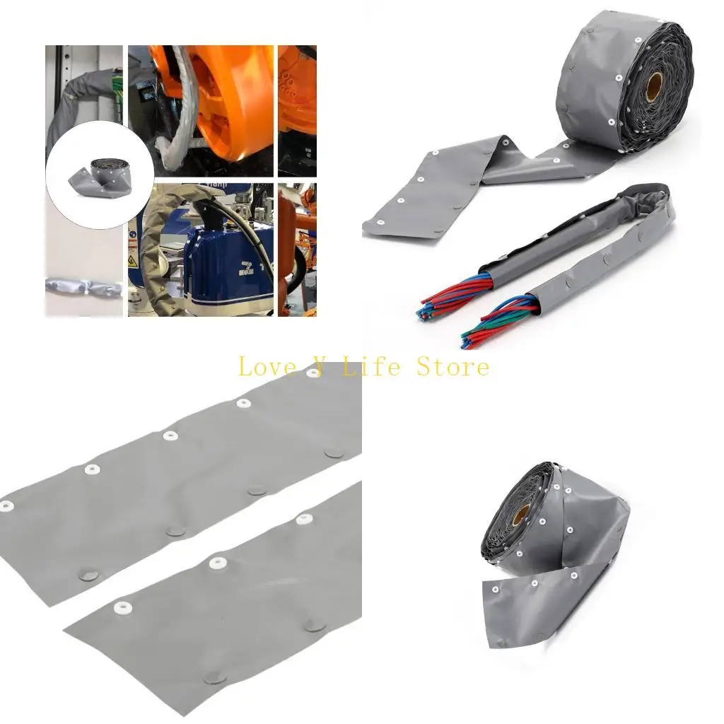 

L74C Industrial On Cable Sleeve Flame Retardant PVC for Wiring Managements