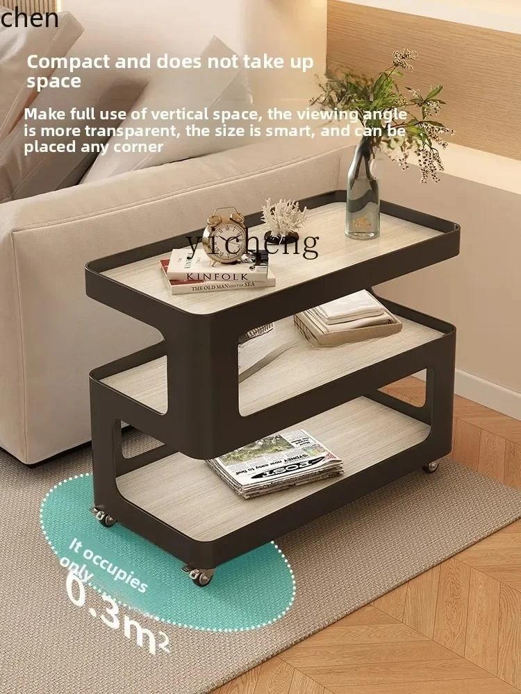 Y7-trolley, snack , shelf, sofa side table, bedside , coffee table, small dining car, household