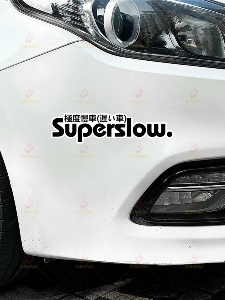 AliExpress NONE 1pc Superslow Motocycle Sticker Waterproof for Motocycle Helmet Fairing Fuel Tank Car Hood Trunk Bicycle Universal Vinyl Decals