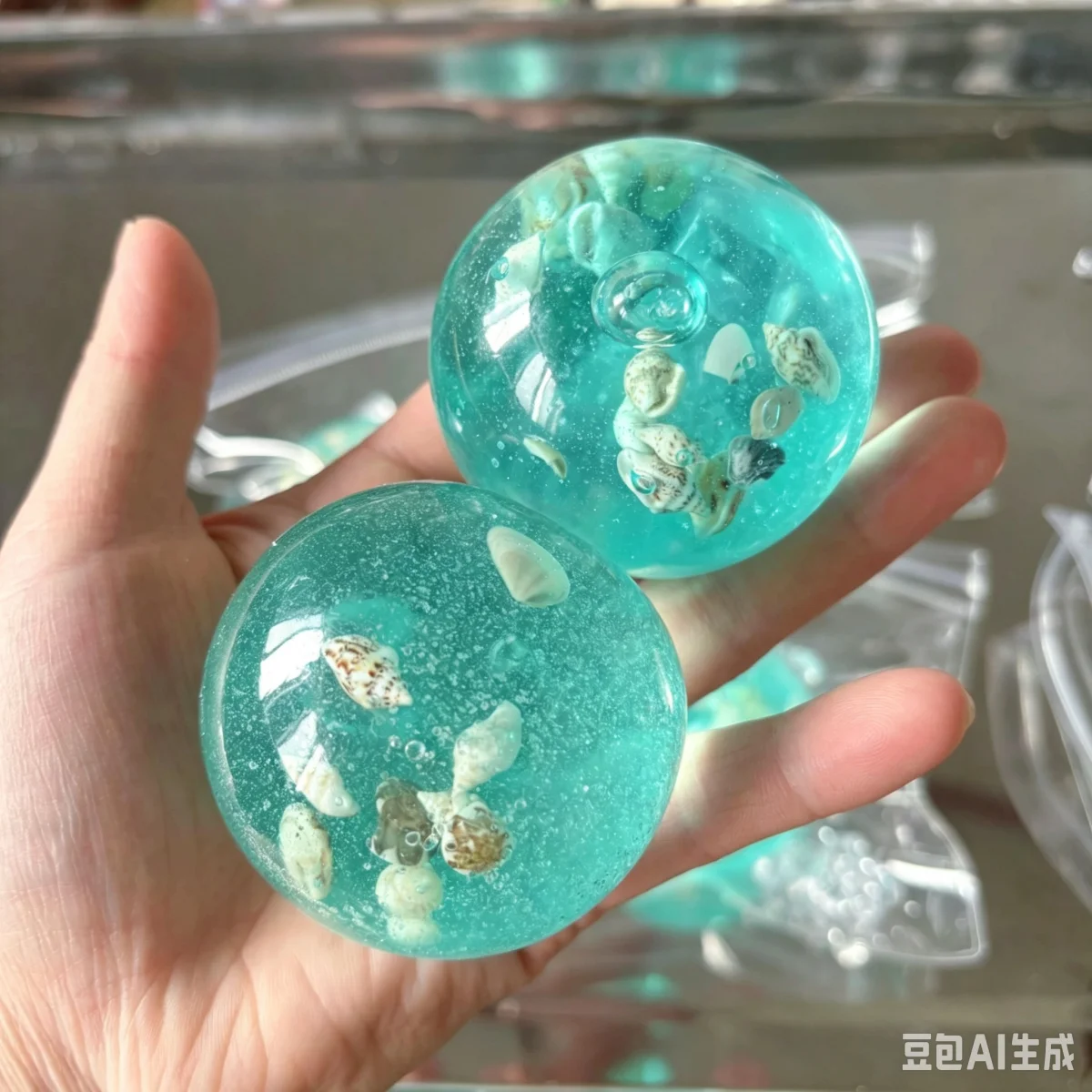Adult Squishy Ocean Stress Balls Autism Sensory Toys For Stress And Anxiety Relief Maltose Water Ball Fidget Toys Bulk Gift