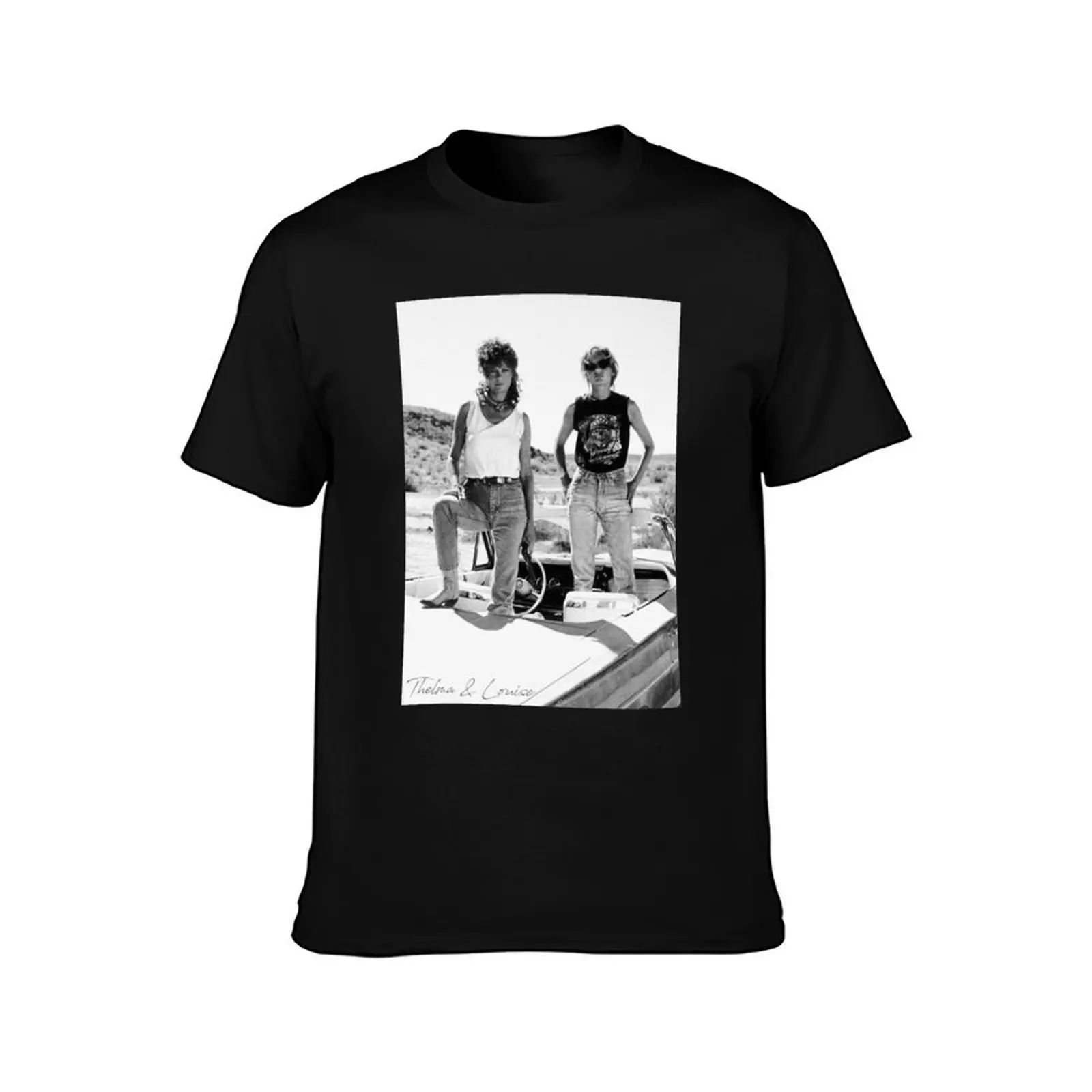 Thelma And Louise T-Shirt Big Size Short Sleeve Tee for Men