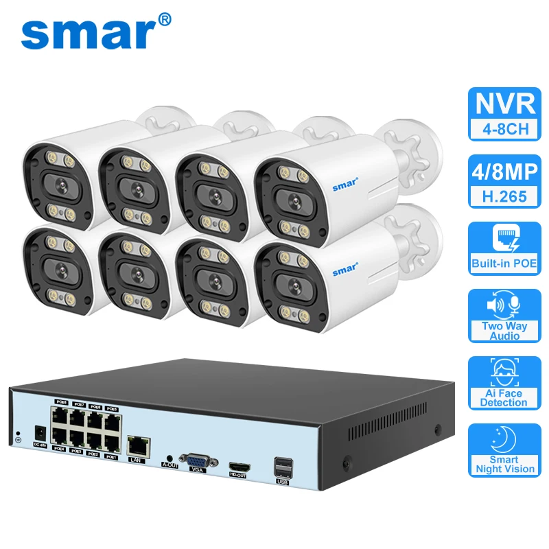 Smar 4K 8MP Poe Sec… - image