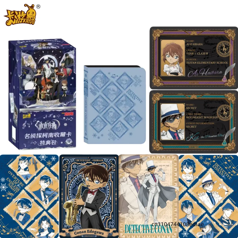 

Новый коллекционный набор карт KAYOU по мотивам «Детектива Конана» — Оригинальные коллекционные карты «Вечная ночь: Пролог» — Аниме-подарок к празднику