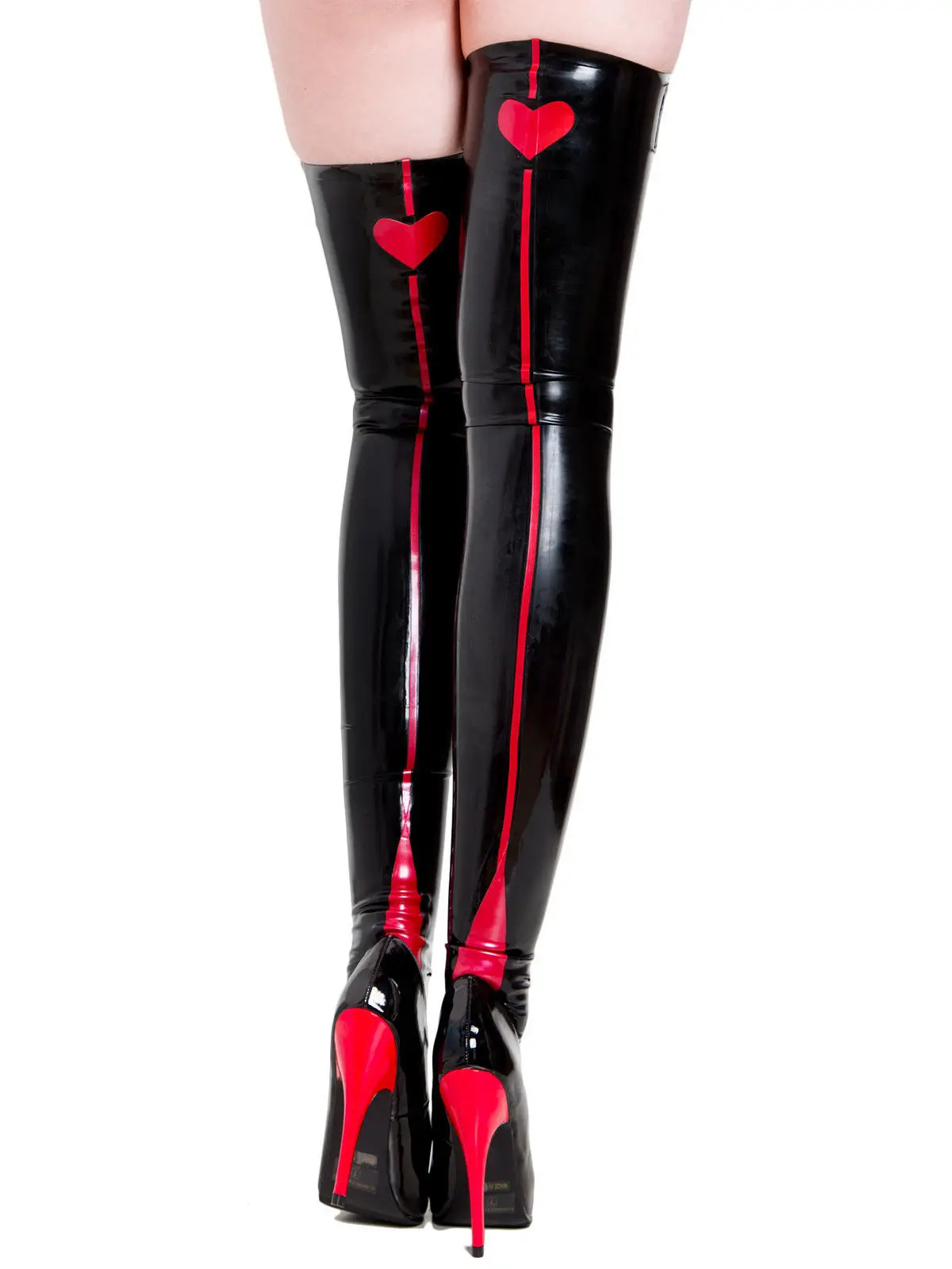 

Latex Women Thigh-High Socks Stocking 0.4mm S-XXL