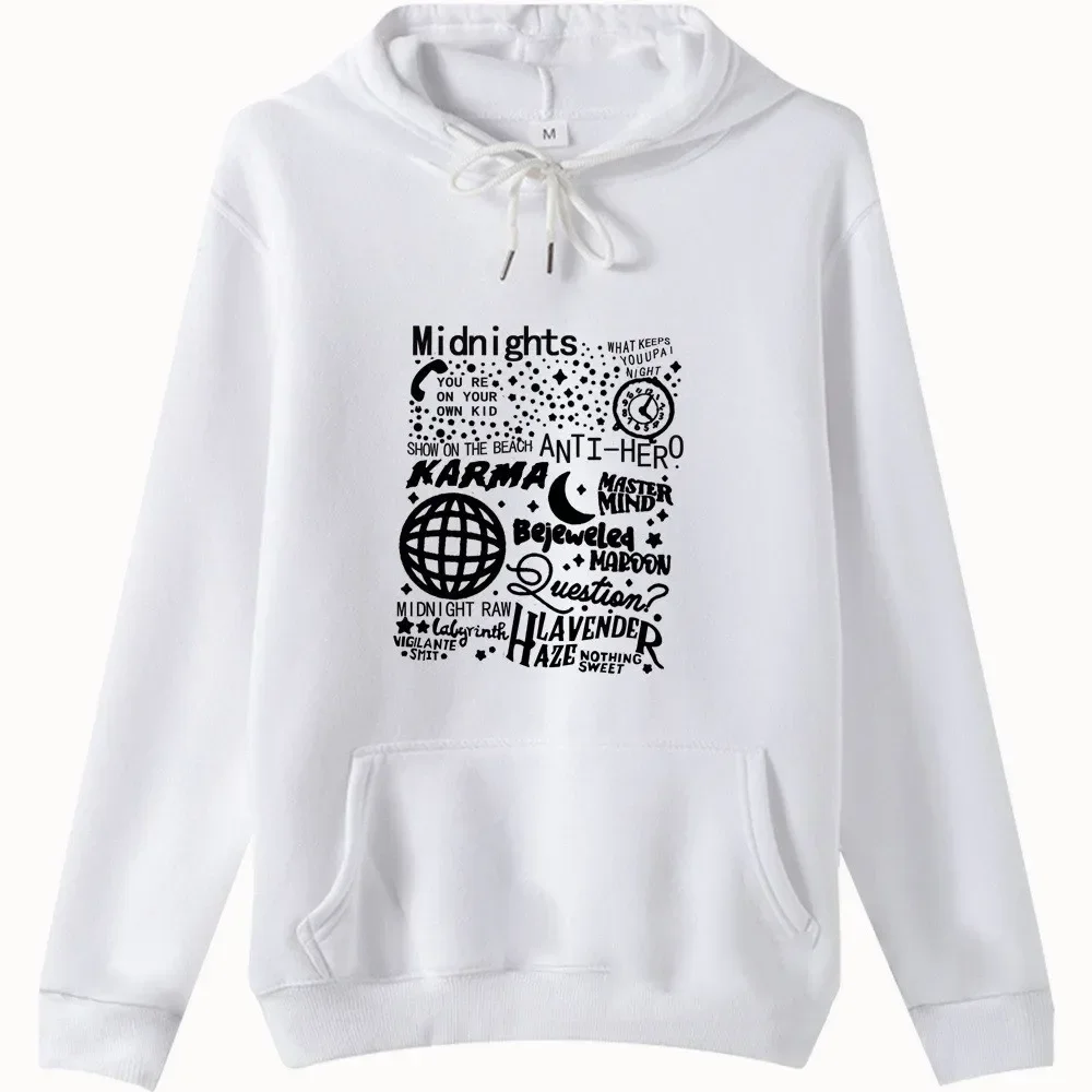 2024 Novità in felpa con cappuccio Taylor Felpe con cappuccio Album musicale Felpa Amanti della musica Regalo Unisex Swift Pullover Top Donna