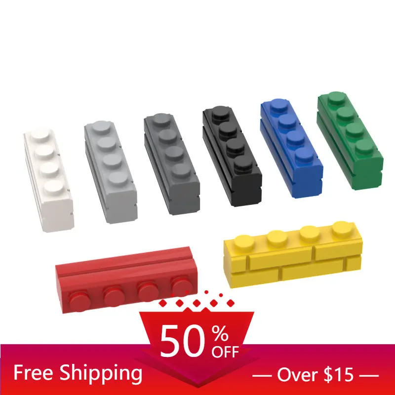 

10PCS MOC Compatible Assembles Particles 15533 1x4 for Building Blocks Parts DIY Educational High-Tech Parts Toys forChildren