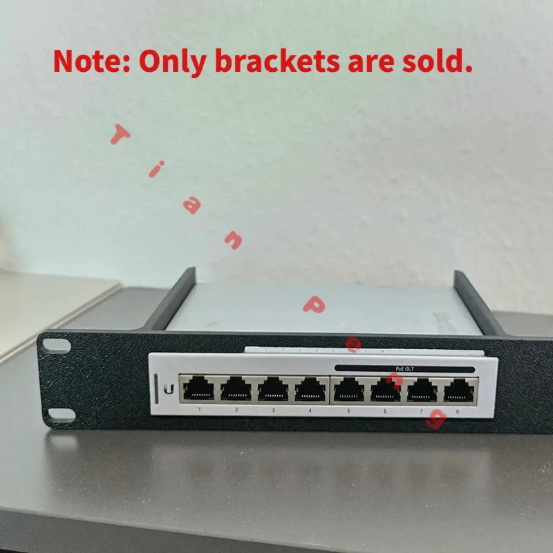 

Новый настенный кронштейн-держатель для 8-портового PoE-коммутатора UniFi US-8-60W, настенная установочная подставка-держатель для хранения