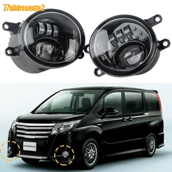 1 Pair 30W H11 Upgrade Car LED Fog Light Assembly Daytime Running Lamp DRL 6000LM For Toyota Noah Voxy Esquire 2014-2021