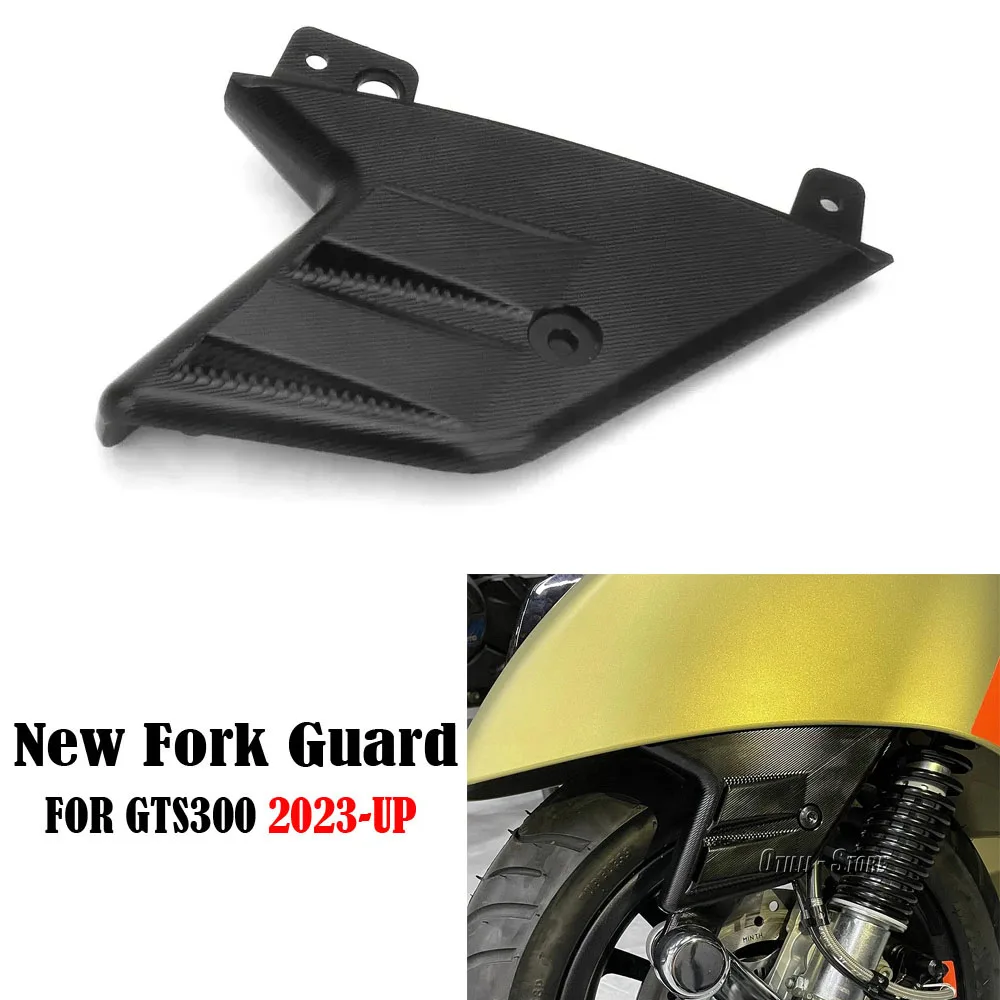 New For Vespa GTS 300 gts300 Gts 300 GTS300 2023 2024 Front Suspension Cover Fork Shock Absorber Guard Wheel Rocker Protector