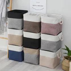 Home Supplies Sundries Sorting Basket Folding Linen Organizer Box Underwear Socks Storage Basket