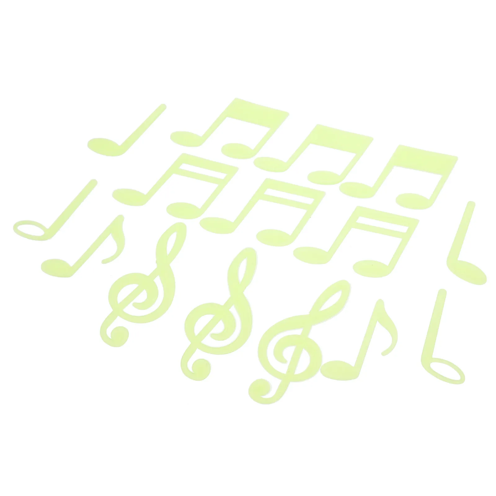 

Набор светящихся музыкальных наклеек на стену: премиум-качество, пластиковые, съемные, водонепроницаемые, для детской комнаты, спальни, ночник, декоративные наклейки на стену