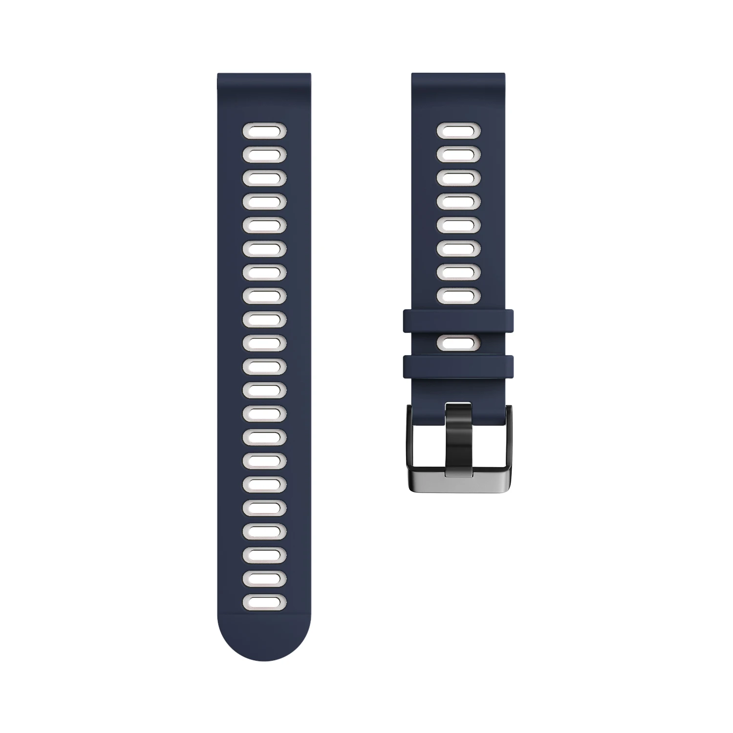 Nuotuo 20mm silikon armband für garmin fore runner musik sport armband für garmin vivo active 3 5 venu sq 2 armband