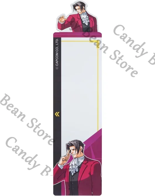 

Genuine Anime Ace Attorney Miles Edgeworth Cosplay Acrylic Tribunal Standing Sign Cartoon Figure Stand Desktop Ornament Gift