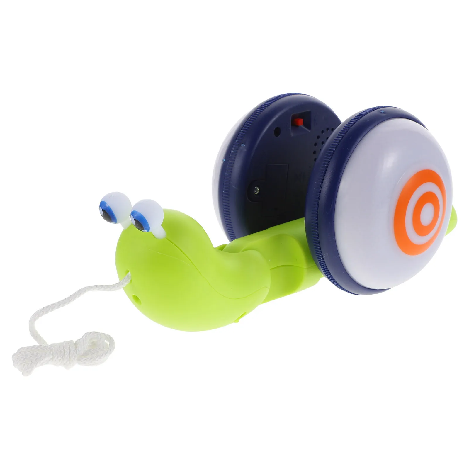 Slak trekken muzikale cartoon lichtgewicht ABS PP tractie voor peuter loopstoeltje trekkoord vroeg leren slak trekken speelgoed