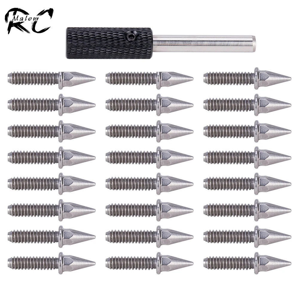 Viti a esagono incassato: 24 bulloni a spillo con cacciavite per cingolati RC in scala 1/10 1/8 (adatto per SCX10, D90, TRX4)