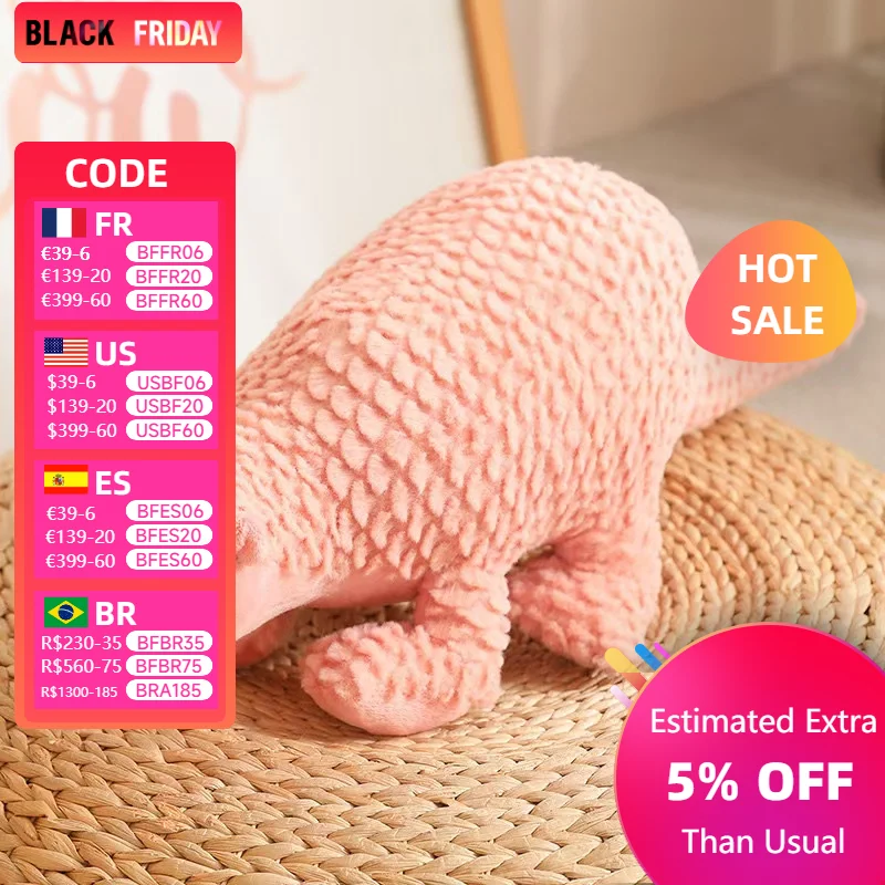 Anime Pangolin Plush Toy 30cm 50cm 70cm Super Soft Cute Stuffed Animal Ideal Gift for Christmas Thanksgiving