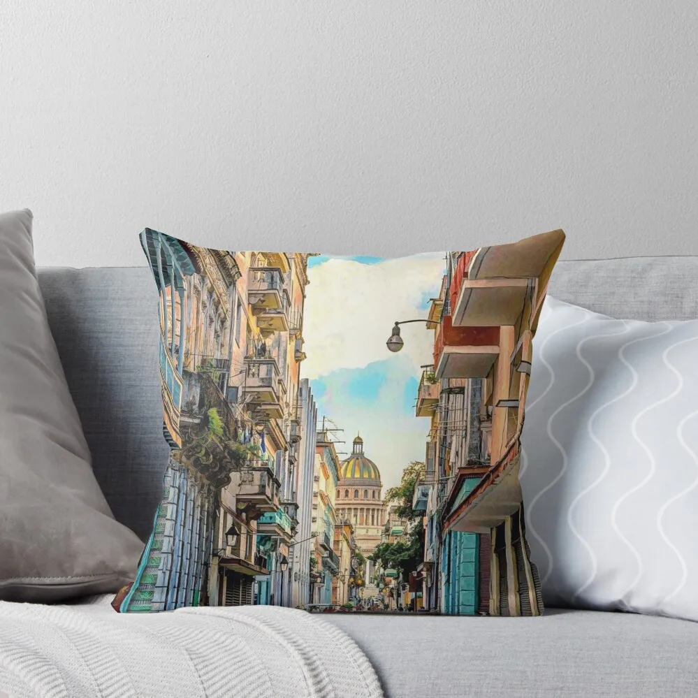 Havana Cuba Throw Pillow Decorative Cushions Pillowcase pillow