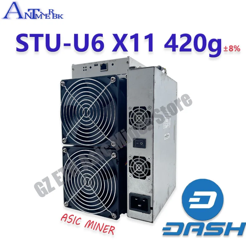 Utilisé Dspatule Asic Miner StrongU Miner STU-U6 420G X11 Miner Mieux STORAntminer D3 D5 Innosilicon A5 horizon X10