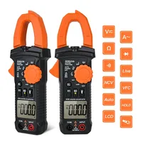 Mestek Digital Clamp Meter AC Current Clamp Voltage Meter True RMS Auto Range VFC Capacitance Non Contact Clamp Multimeter