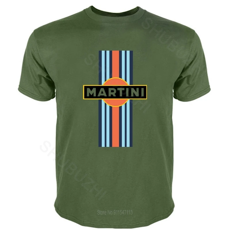 Martini Racing Car style men T Shirt man cotton tshirt summer shubuzhi brand t-shirt euro size top tees drop shipping