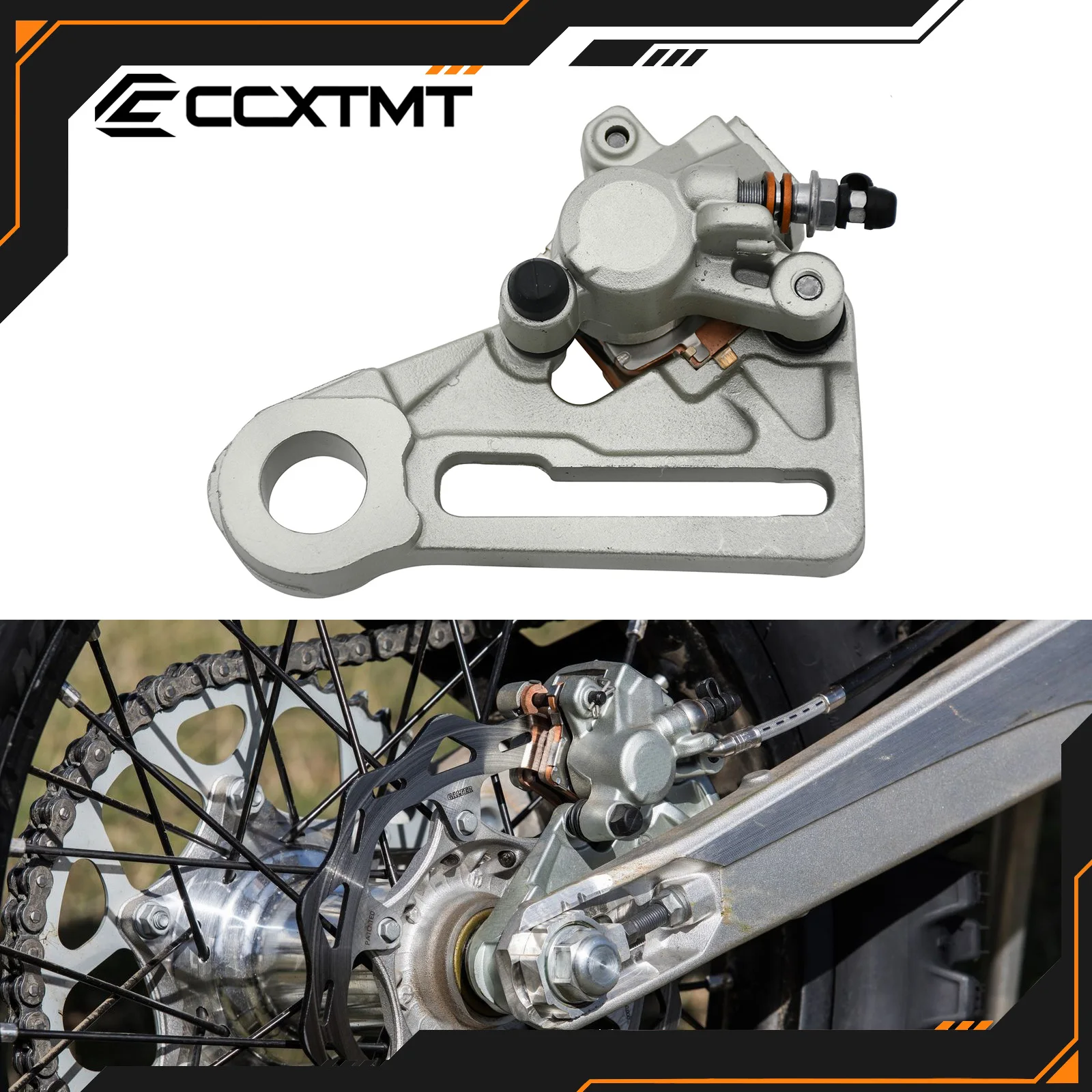 Motorrad-Bremspumpenhalterung 25cm Hinterachs-Bremssattel für Husqvarna TC FC TE FE TX FX für KTM EXC EXCF SX SXF XC XCF 2023