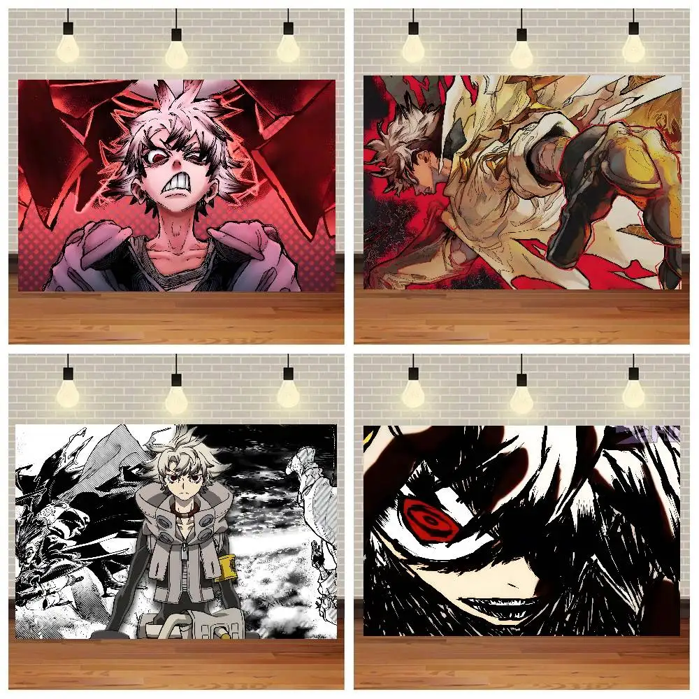 

1 шт., японский аниме, манга Гахiakuta, фон для фотосъемки, гобелен, настенное студийное оборудование, аксессуары для домашнего декора