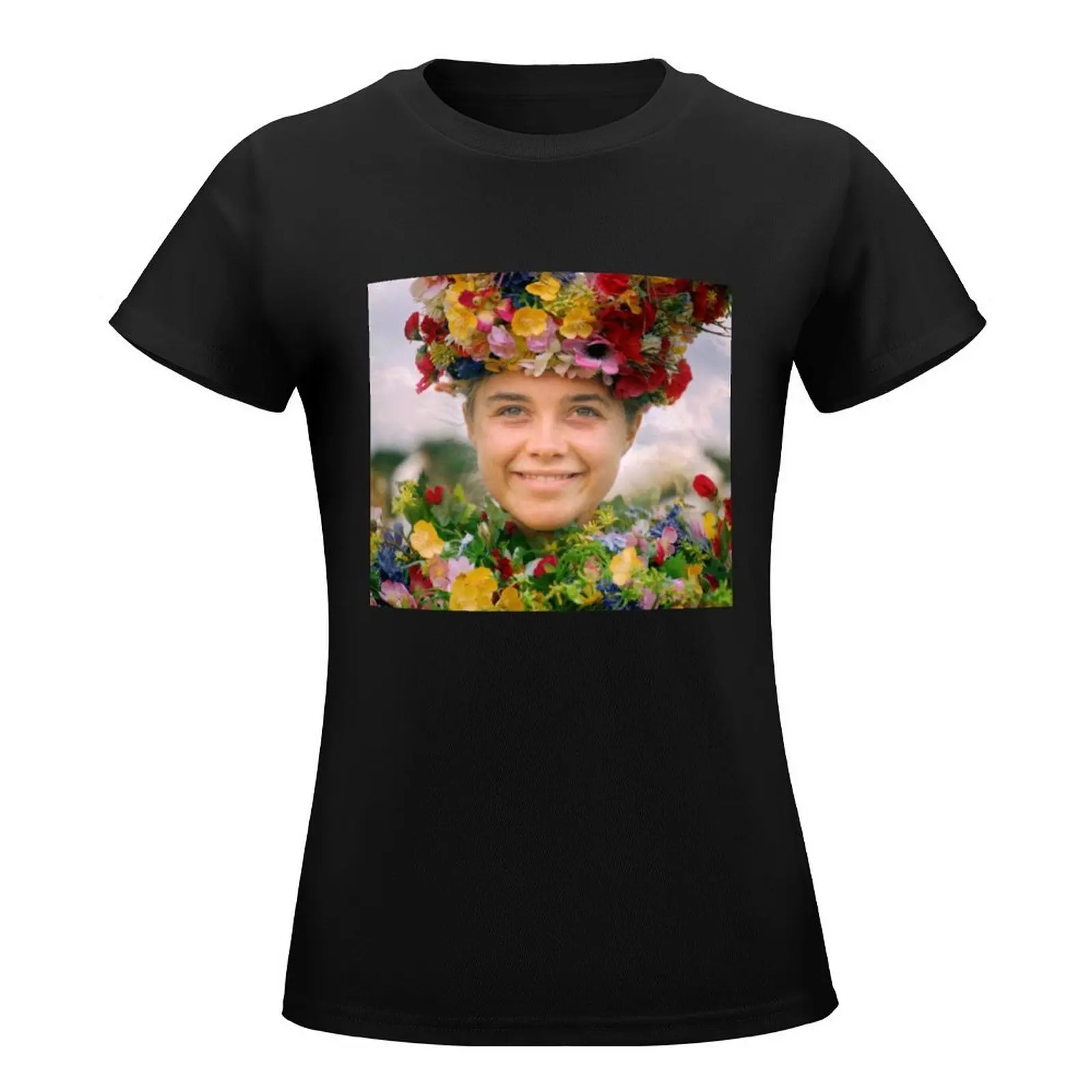 MIDSOMMAR MAY QUEEN - dani ardor / florence pugh T-Shirt oversized female t-shirts for Women cotton