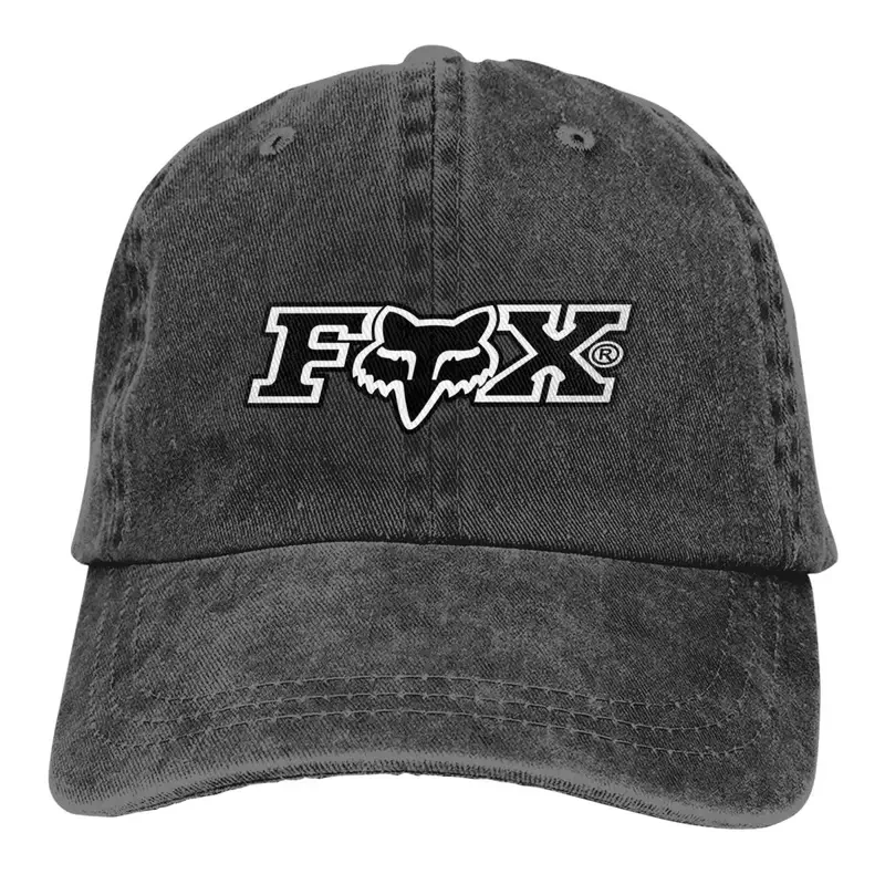 Gorra Fox Vintage para hombre y mujer, gorro de béisbol de carreras de Motocross, de algodón desgastado, Snapback, para verano