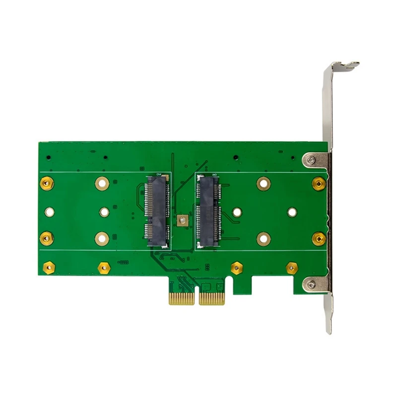 88SE9230 Raid Card PCI-E X2 Expansion Card Support 4 Port M-SATA SSD Devices RAID Function Raid Expansion Card