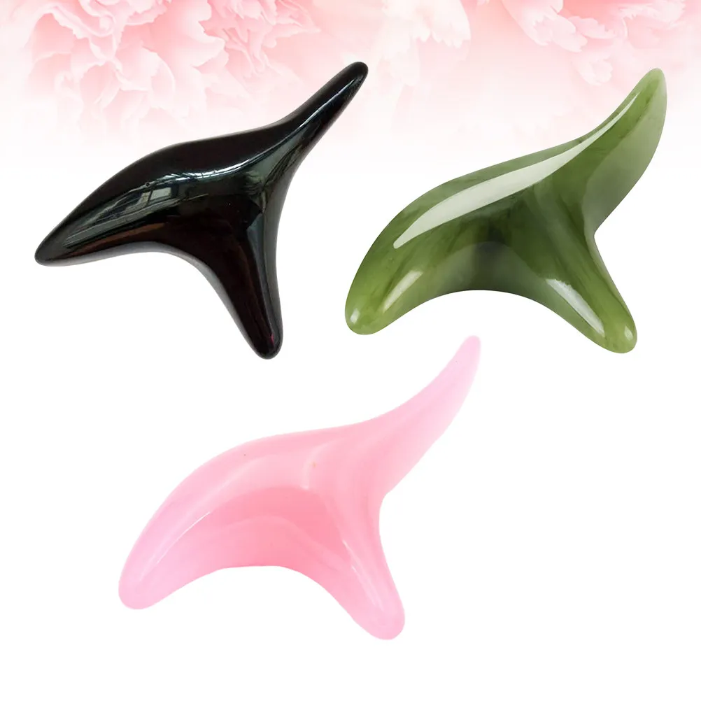 

Набор из 3 массажных палочек для стоп: тайский рефлексологический массажер для подошв и ног, улучшающий кровообращение