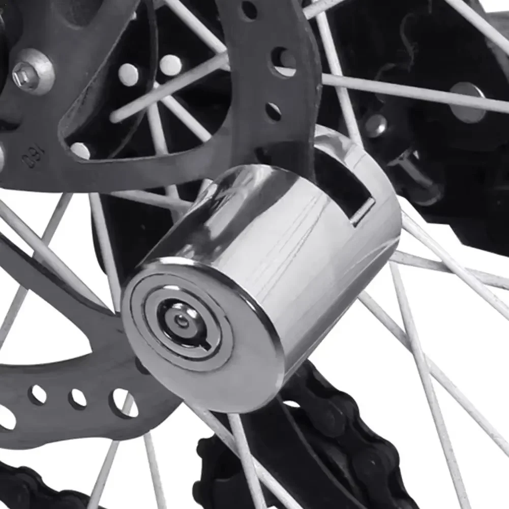 Stainless Steel Disc Brake Lock Anti Theft Waterproof Security Wheel Lock for Motorcycle Bicycle Locomotive RR7085