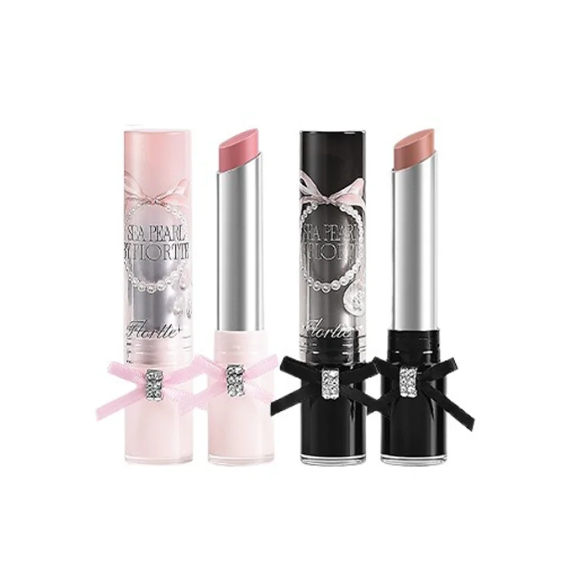FLORTTE Glass Sea Series Solid Lip Gloss Mirror Lipgloss Water Light Korean Lip Tint Lip Plumper Gloss Moisturizing Lipstick