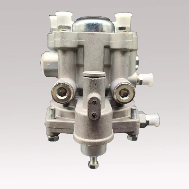 Semi-trailer brake valve, three-bridge synchronous relay valve, Amba soft brake, trailer three-axle valve, emergency braking, an