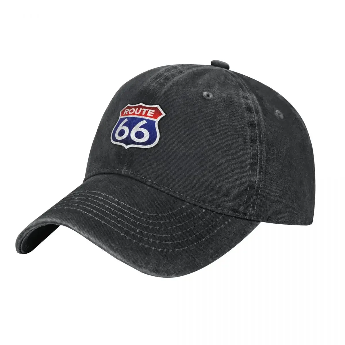 

American Route 66 Baseball Cap Snap Back Hat Gentleman Hat Men Golf Wear Women's