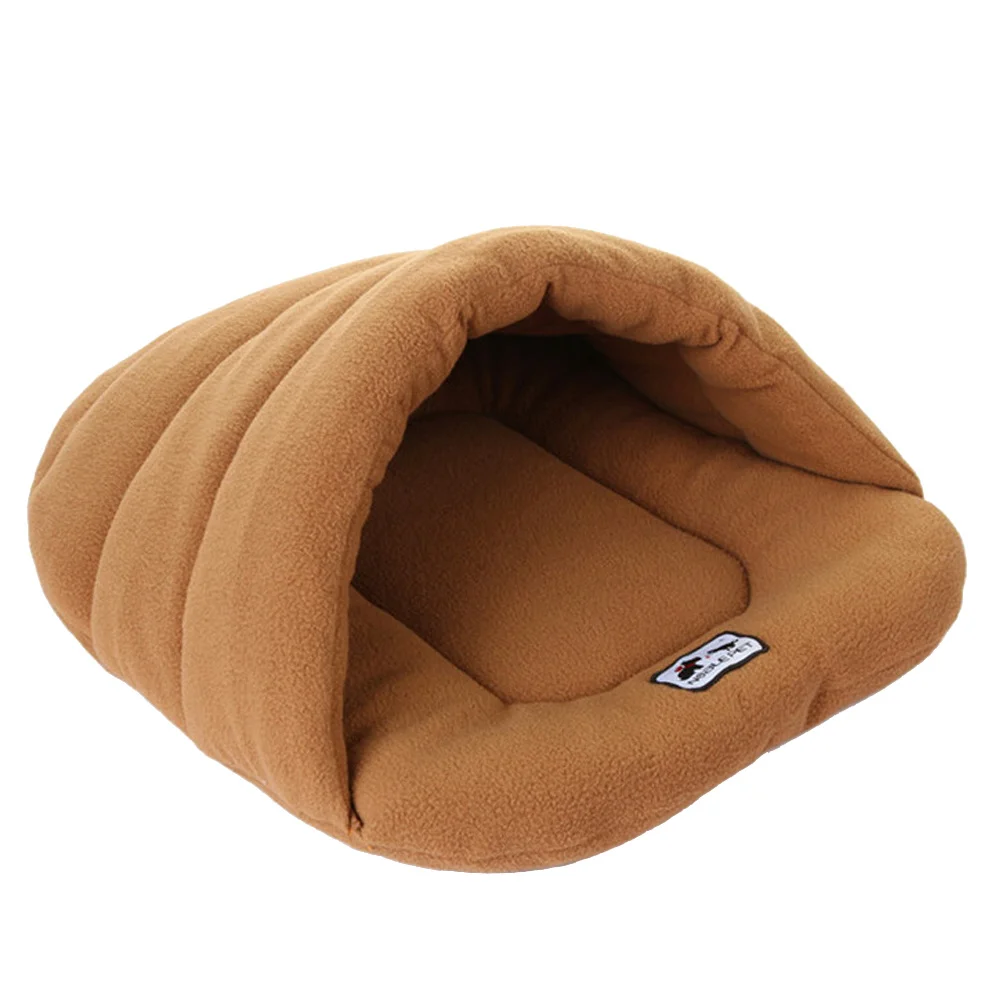

Pet Bed For Small Pets Warm Cave Nest Lightweight Sleeping Bag Cotton-Padded Cushion For Puppy Cat Kitten Rabbit Guinea