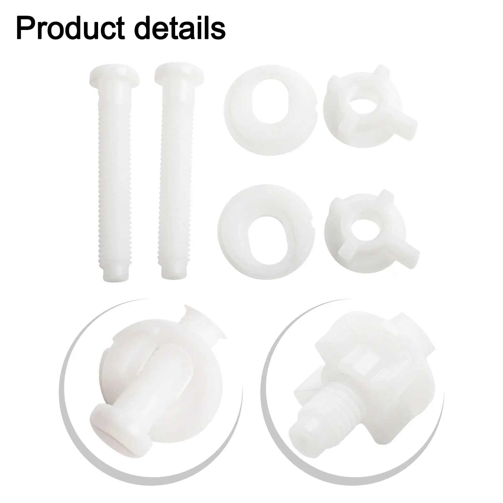 Home Improvement Hinge Bolts Screws Bathroom Repair Solution Bottom Fitting Bolts Screws 28mm Hinge Repair Bolt
