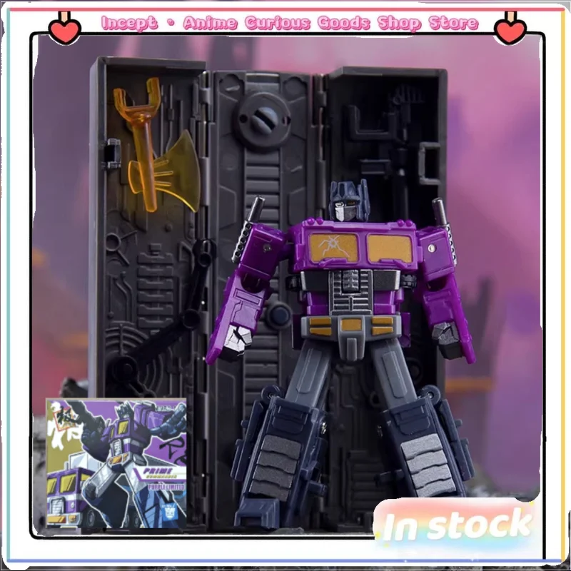

InStock DoctorWu DWE04P Purple OP Commander Small Pillar Original Minimal Scale Mecha TransformationToy Animation CollectionGift