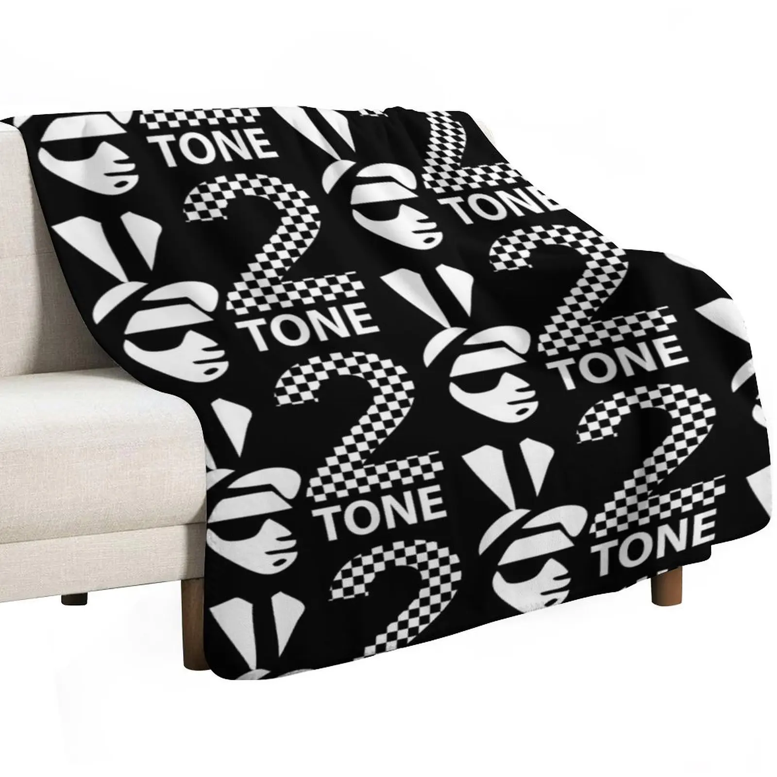 The Specials 2 Tone | Rude Boy Two Tone Ska 2 Music Records Throw Blanket Stuffeds Retros Custom Kid'S Blankets