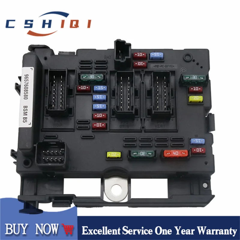 

9657608580 Fuse Box Assembly Relay 9657608580 For Citroen C3 C5 C8 Xsara Picasso Peugeot 206 Cabrio 307 406 Coupe 807 6500Y1