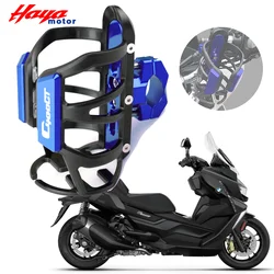 New With Logo C400GT Motorcycle Accessories Water Bottle Cage Drink Cup Holder Bracket For BMW C400GT C 400GT C400 GT 2019-2023
