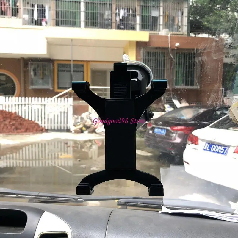Car Windshield Mobile Cellphone Car Mount Bracket Holder For 7-11in Tablet Phone W8EC
