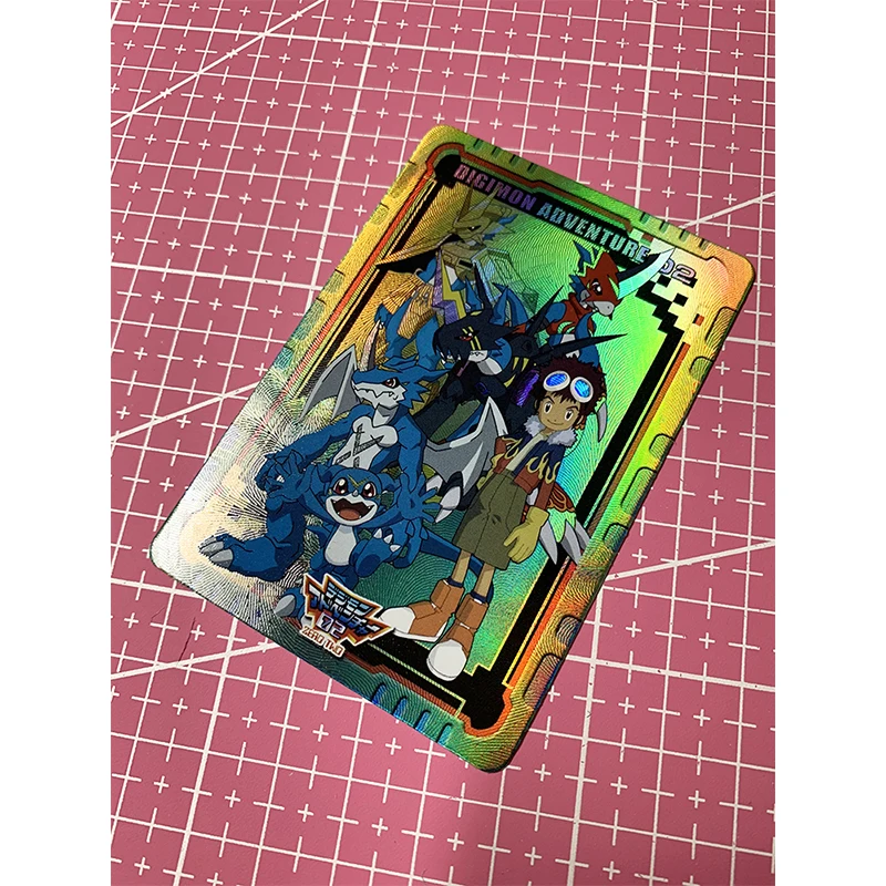 Digimon Collectible Cards Boys Games Toys Table Games Birthday Gifts DIY Anime Kakarotto Minase Kana Ueda Premium Flash Card