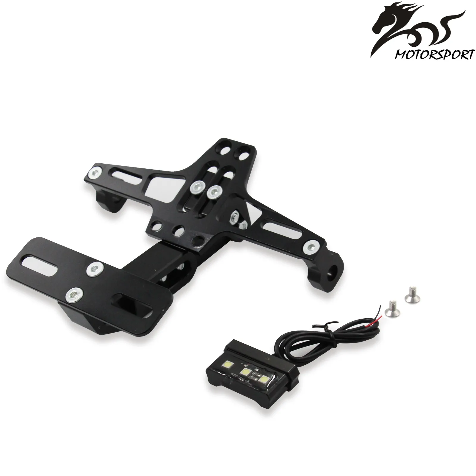 Motorcycle Rear License Plate Mount Holder and Turn Signal Lights For Honda Yamaha MT07 MT09 MT10 R1 For Kawasaki Z750 Z800