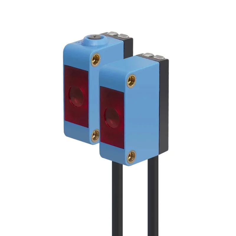 E3Z-T61 Langstrecken-Infrarot-Laserstrahlsensor, Hintergrundunterdrückung, Lichtschranke, Erkennungsabstand 60 Meter