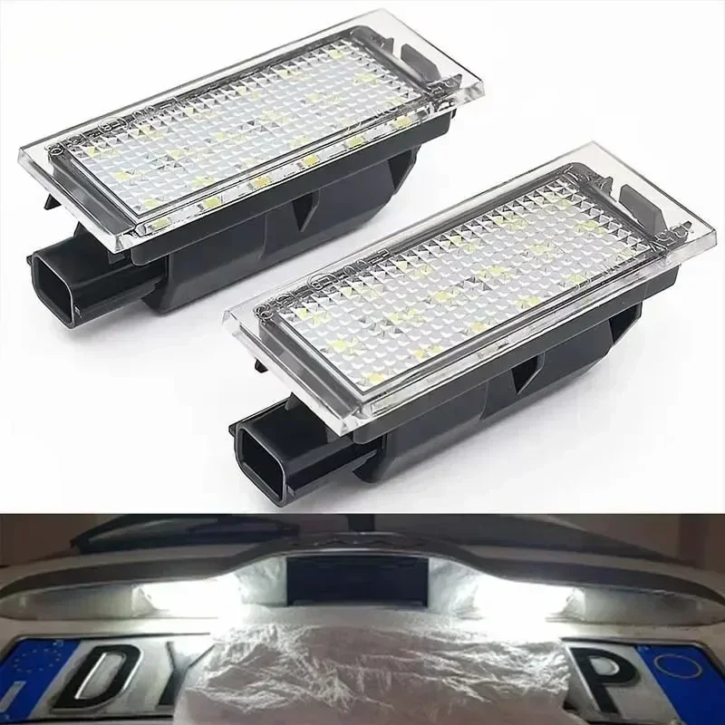 For Megane License Plate Light RENAULT Twin Go LED License Plate Light Modification Super Suitable