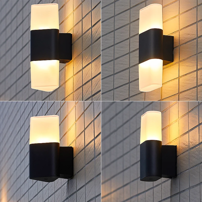 

Modern Minimalist Outdoor Wall Lamp, Home Balcony Lamp, Outdoor Garden Wall Lamp, Super Bright, Villa Door Pillar