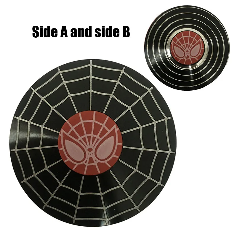 Antistress fidget Spinner Spider-Man Finger Spinner Captain America giocattolo educativo per bambini regalo di festa forniture per feste