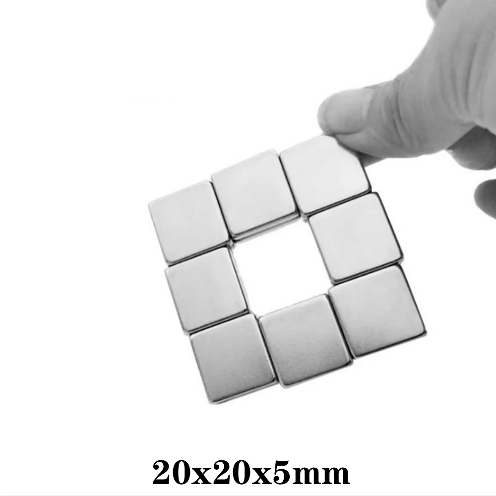 

Магниты квадратной формы 20x20x5 мм, сильные магниты 20*20*5 мм для домашних холодильников, офисов, DIY-проектов